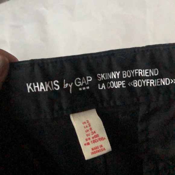 Khakis by GAP skinny boyfriend shorts sz 2 - Picture 4 of 5